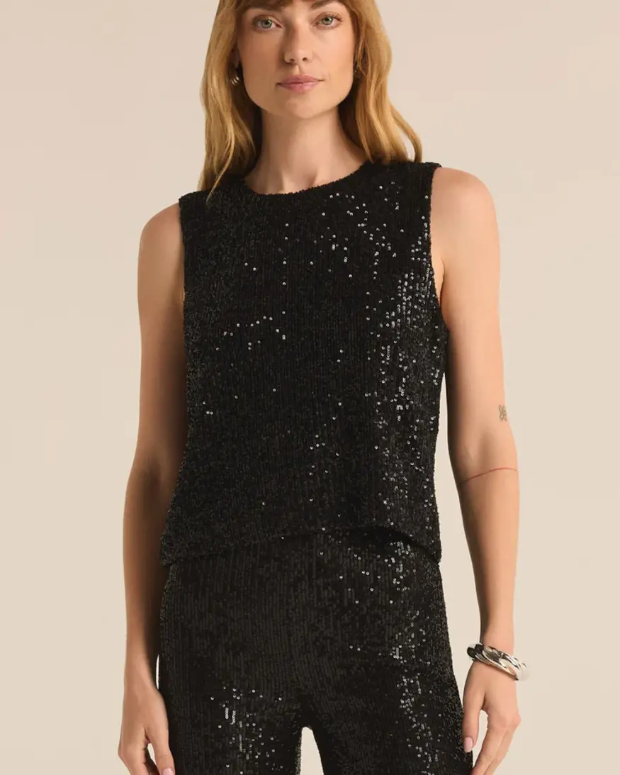 Z-Supply Sloan Sequin Top