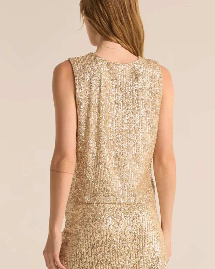 Z-Supply Sloan Sequin Top