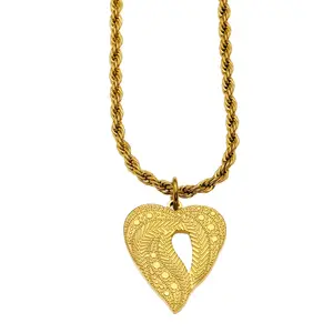 Hackney Nine Giverny Heart Necklace