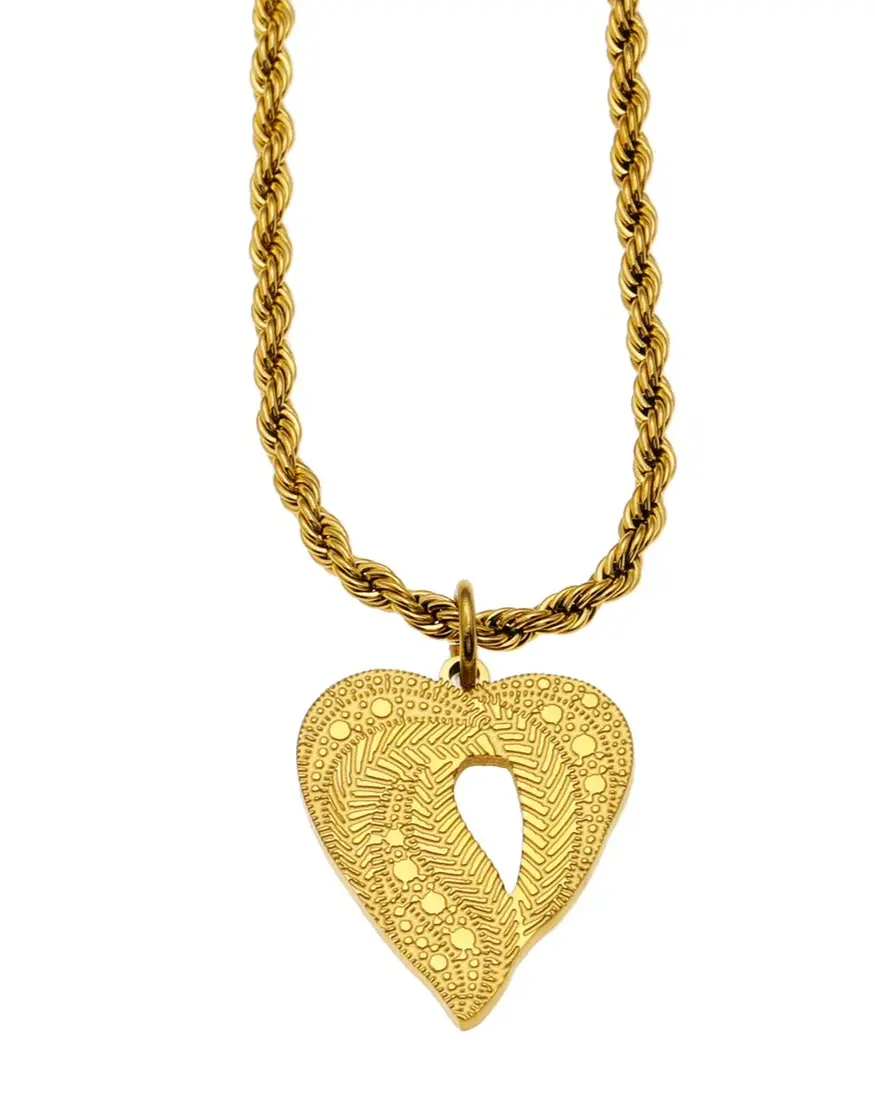 Hackney Nine Giverny Heart Necklace