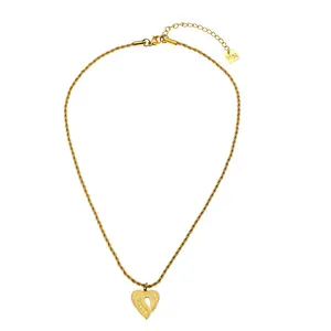 Hackney Nine Giverny Heart Necklace
