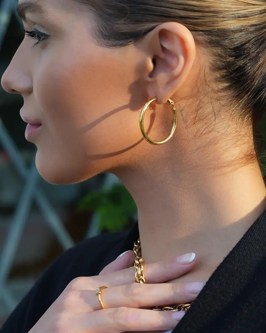 Hackney Nine Yanna Hoop Earrings