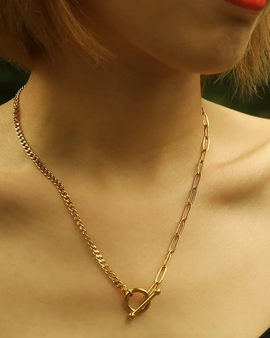 Hackney Nine Charlotte Mix Chain Necklace