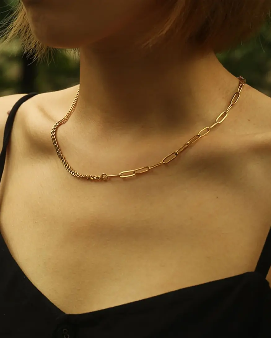 Hackney Nine Charlotte Mix Chain Necklace