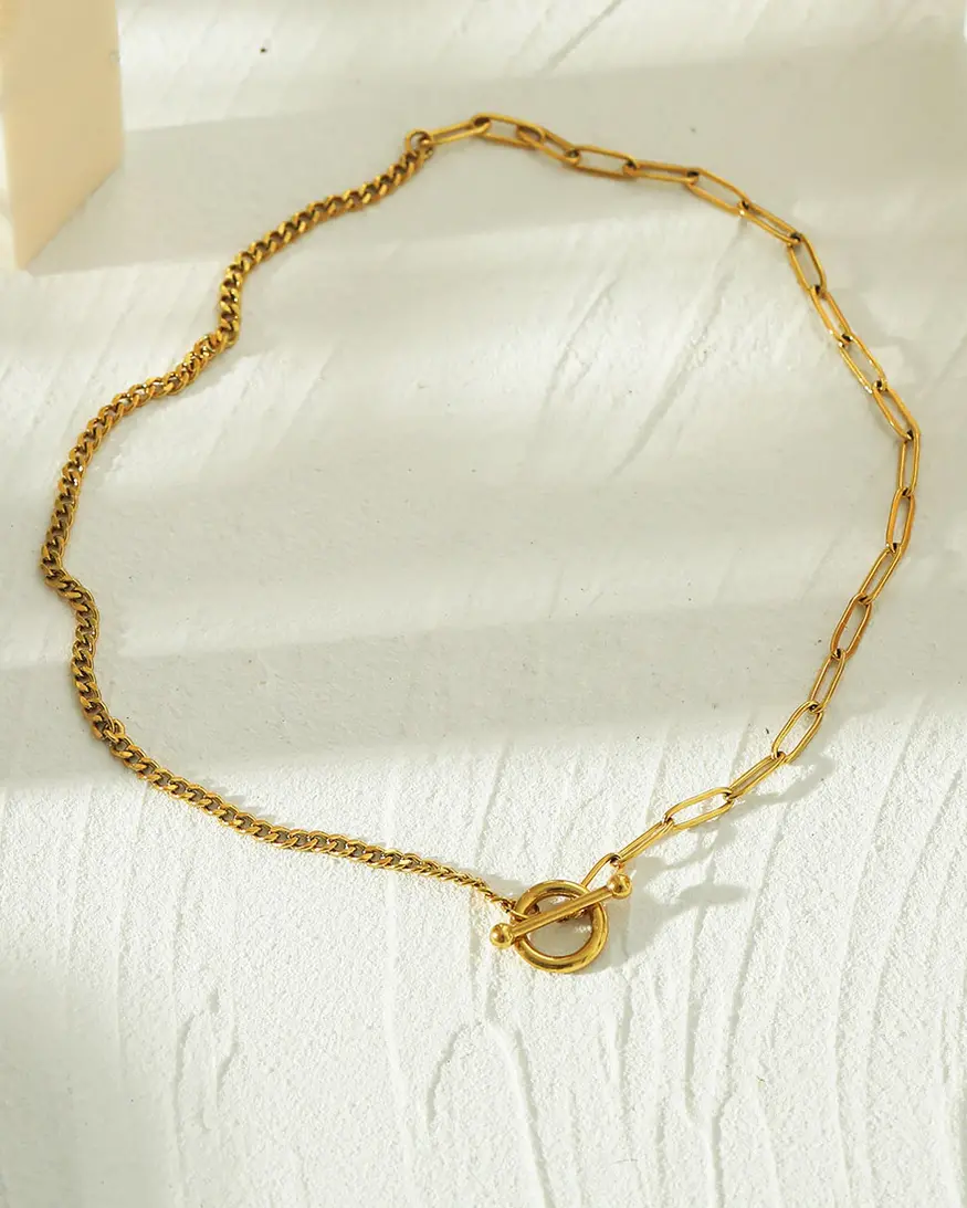 Hackney Nine Charlotte Mix Chain Necklace