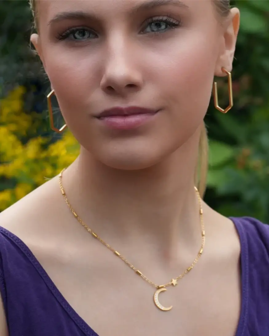 Hackney Nine Almeria Celestial Necklace