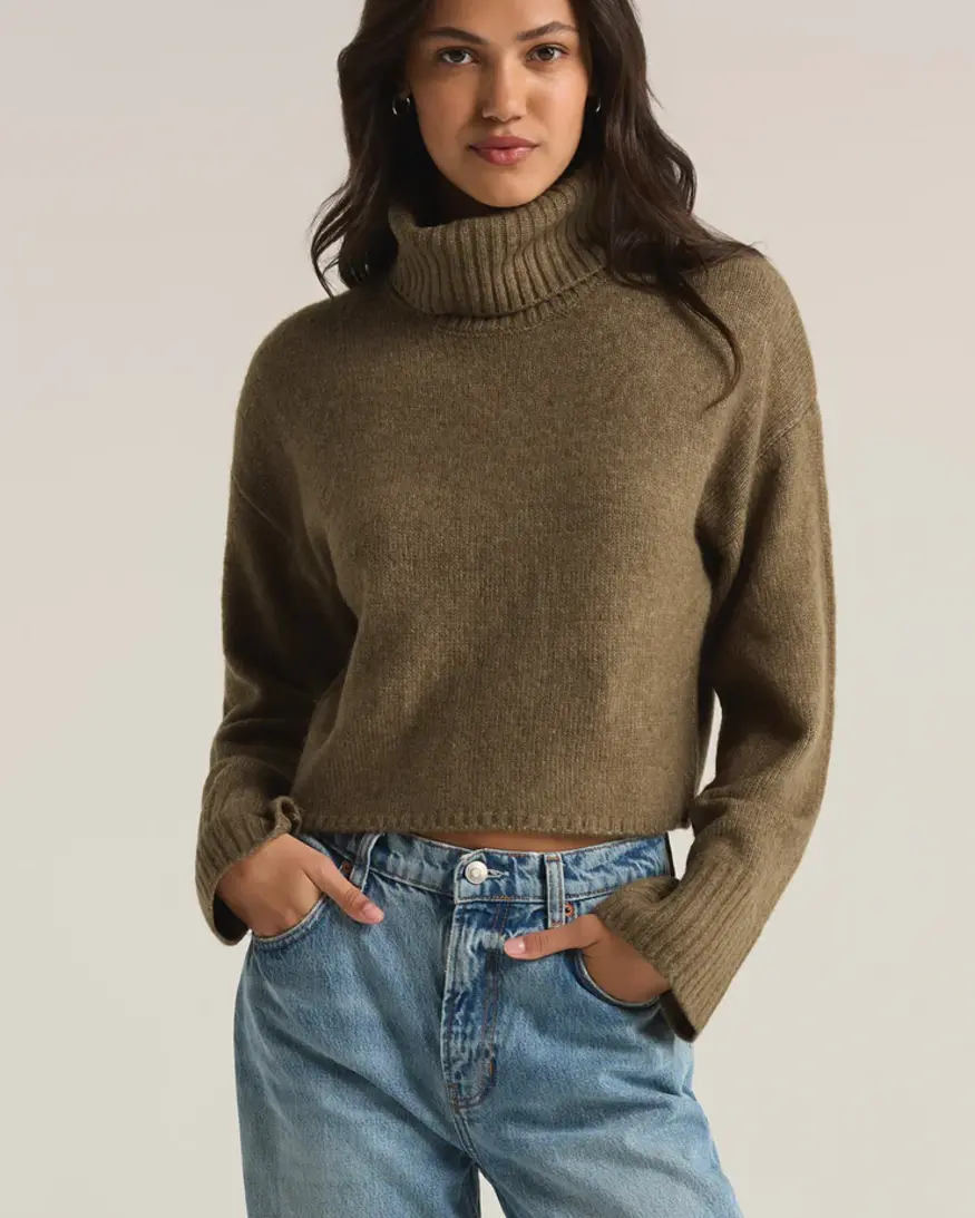 Ursa Turtleneck Sweater - White Bull Clothing Co