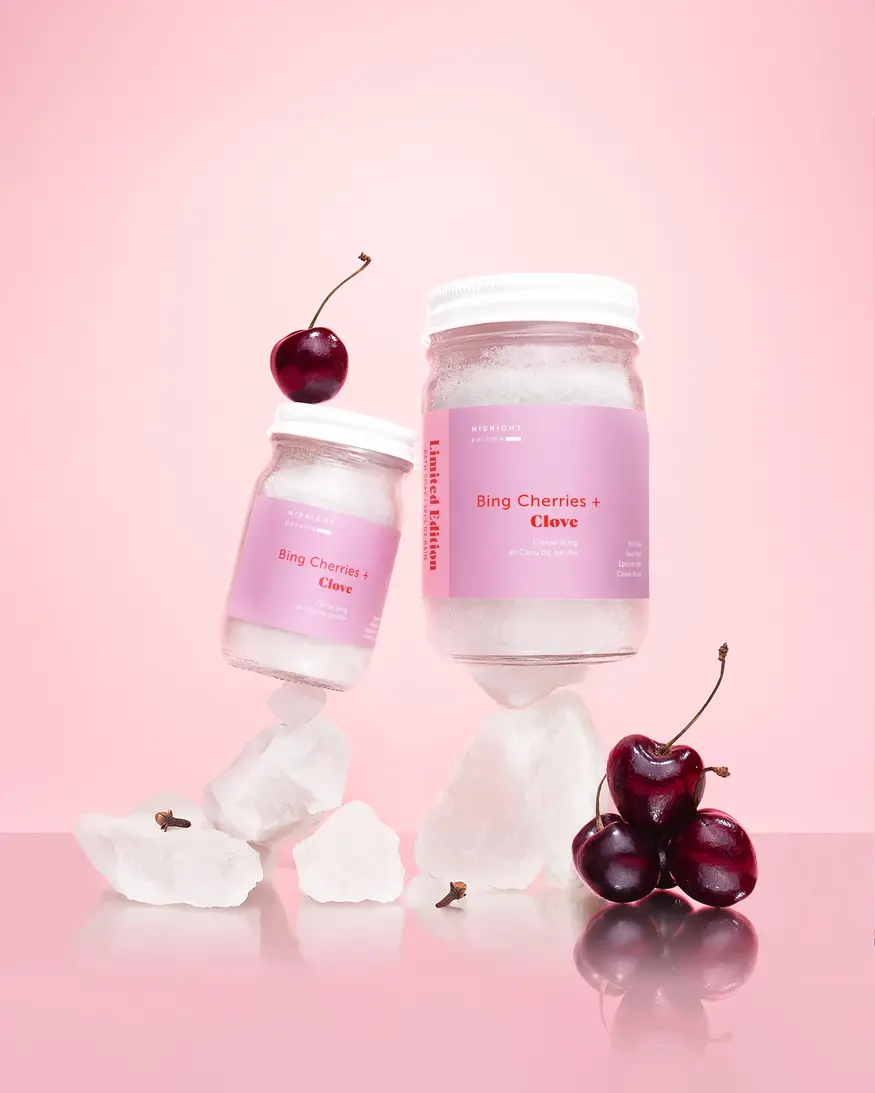 Midnight Paloma Bing Cherries + Cloves Bath Soak 4oz