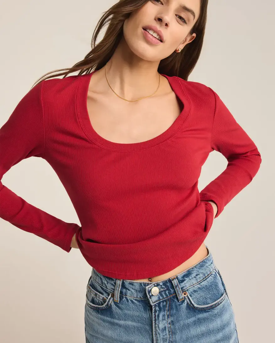 Z-Supply Sirena Rib LS Tee