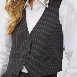 Esqualo Qazuin Pintripe Vest