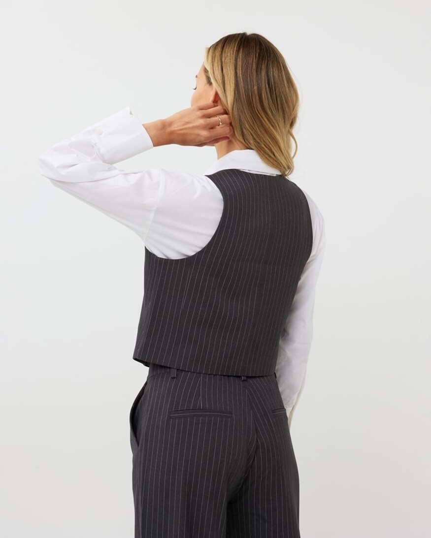 Esqualo Qazuin Pintripe Vest