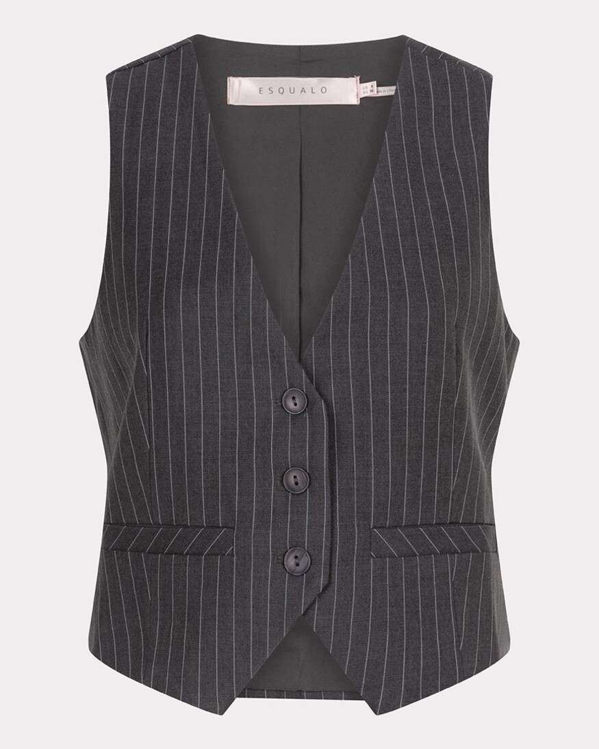 Esqualo Qazuin Pintripe Vest