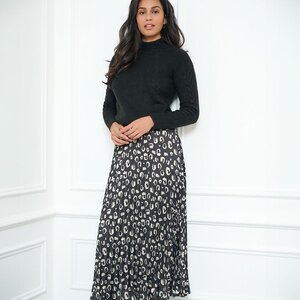 Esqualo Quincy Pleat Skirt