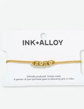 Ink & Alloy Goldie Cord Bracelet