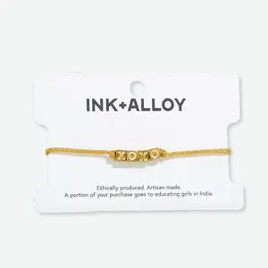 Ink & Alloy Goldie Cord Bracelet
