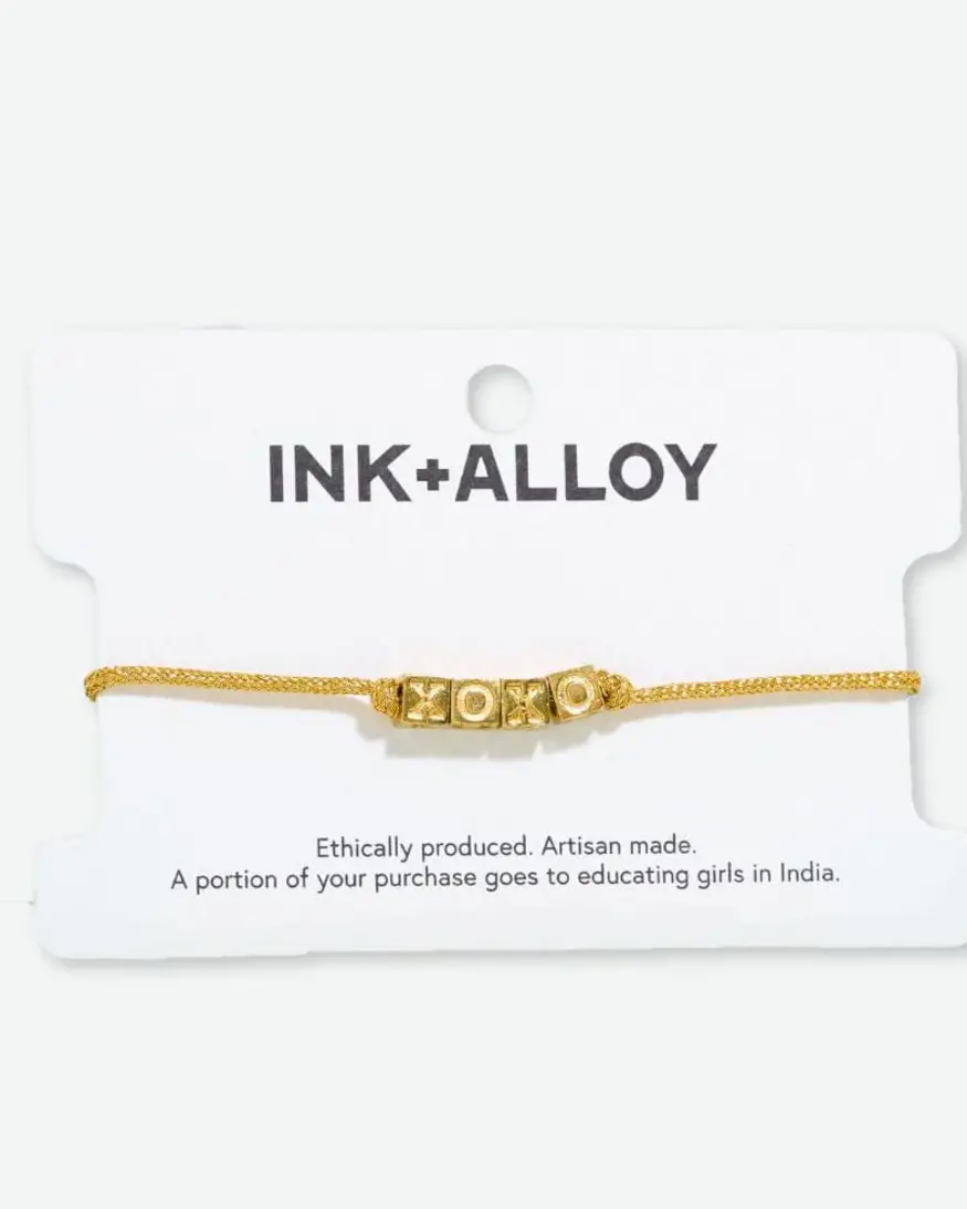 Ink & Alloy Goldie Cord Bracelet
