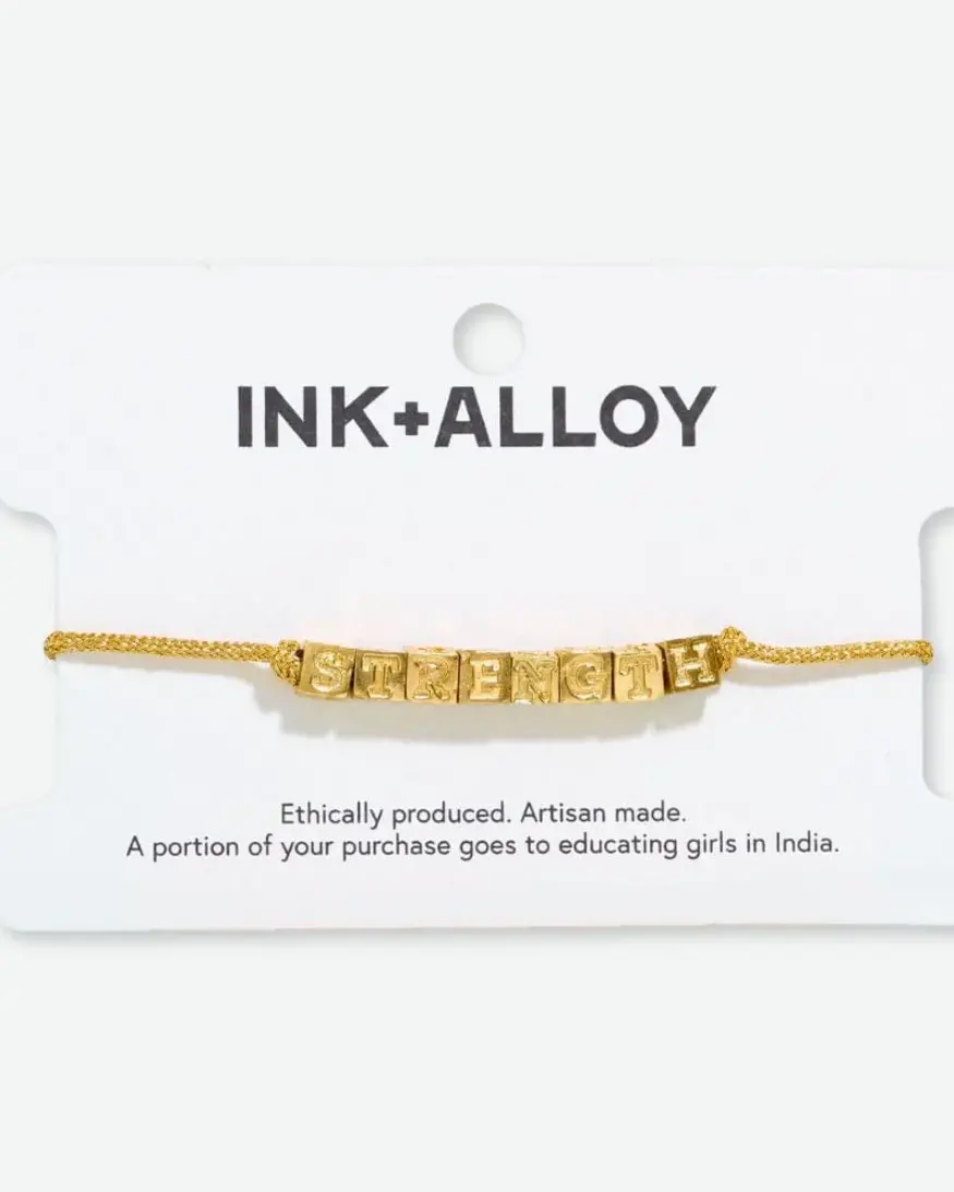 Ink & Alloy Goldie Cord Bracelet