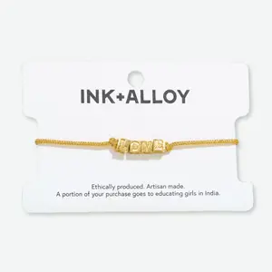 Ink & Alloy Goldie Cord Bracelet