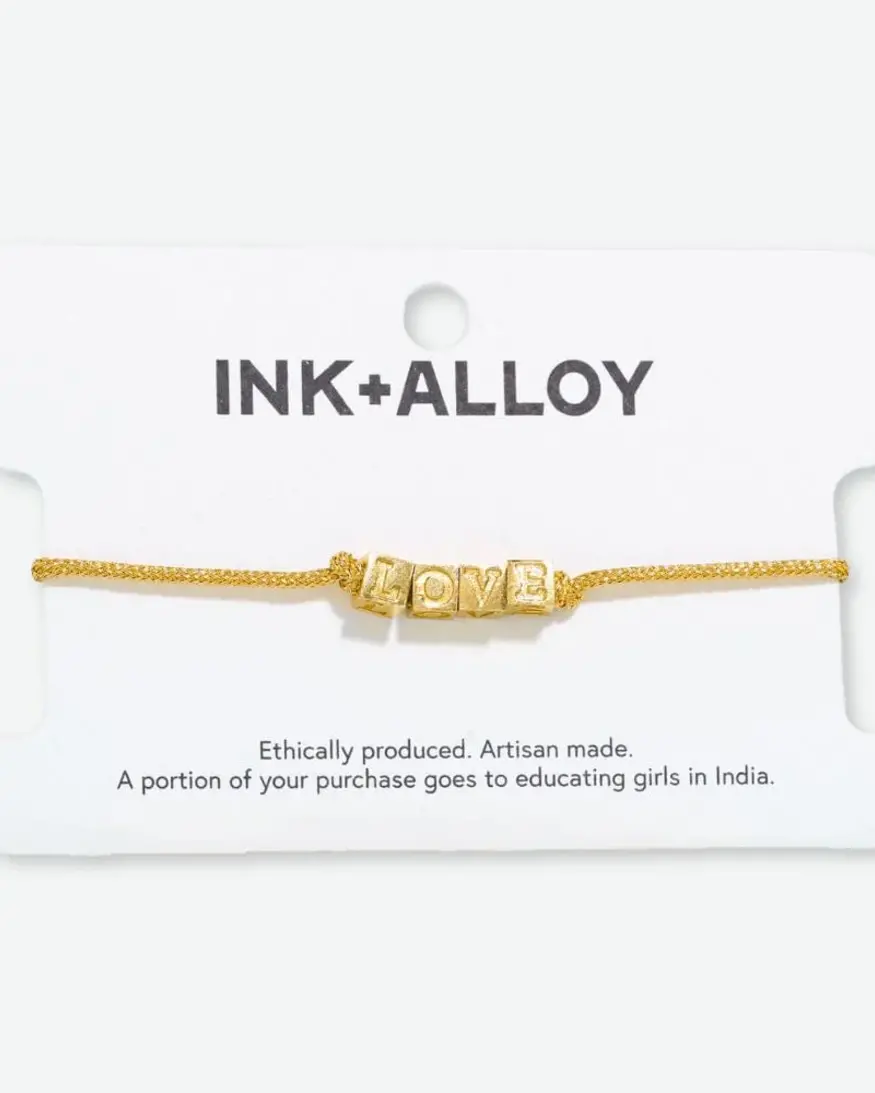 Ink & Alloy Goldie Cord Bracelet