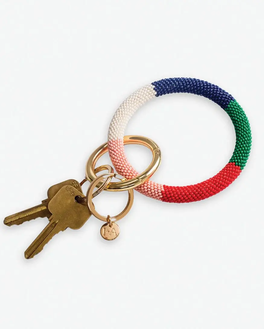Ink & Alloy St. Tropez Seed Key Ring