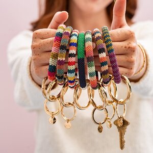 Ink & Alloy St. Tropez Seed Key Ring