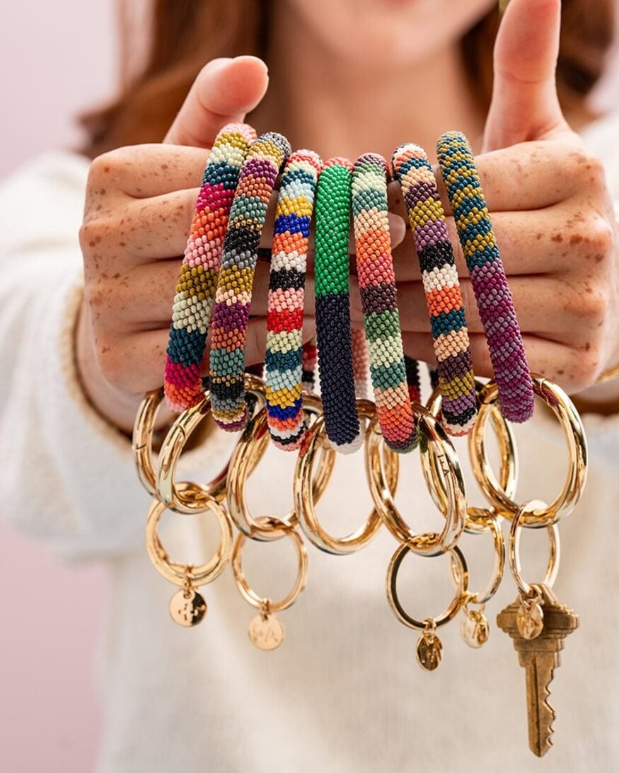 Ink & Alloy St. Tropez Seed Key Ring