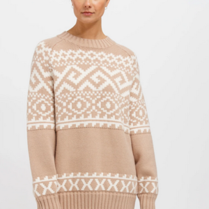 Brunette The Label Fair Isle Sweater