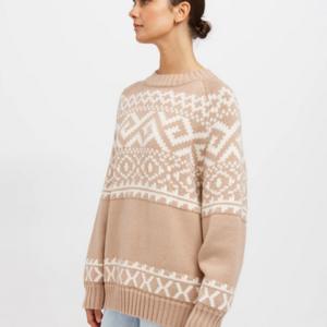 Brunette The Label Fair Isle Sweater