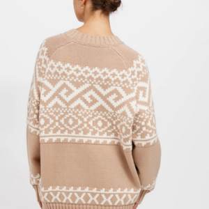 Brunette The Label Fair Isle Sweater
