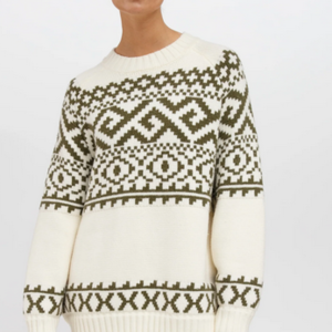 Brunette The Label Fair Isle Sweater