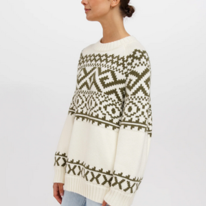 Brunette The Label Fair Isle Sweater