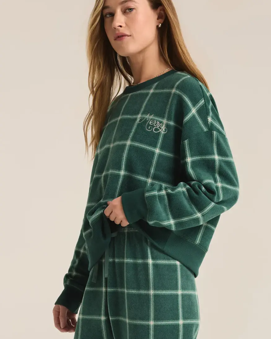 Z-Supply Plaid LS Top