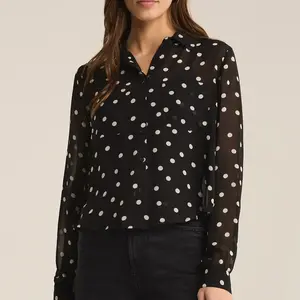 Z-Supply Vivienne Polka Dot Top