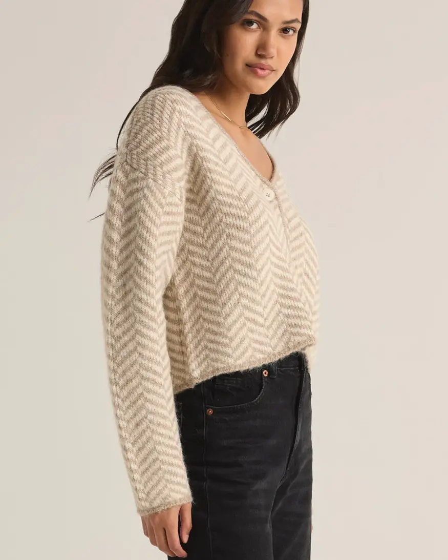 Z-Supply Naomi Herringbone Cardi