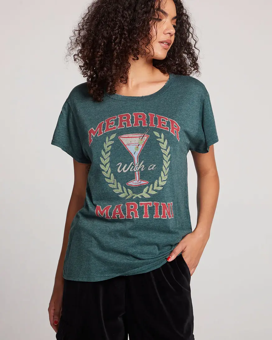 Chaser Merrier With A Martini