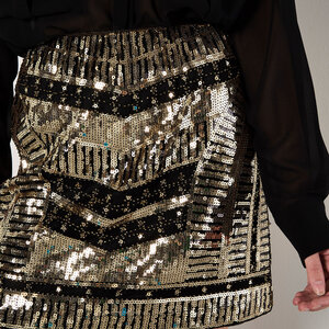 Apricot Gatsby Sequin Mini