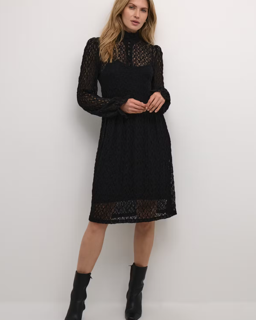 Cream Tamara Lace Dress
