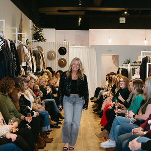 Kaffe Nicole Sequin Blazer