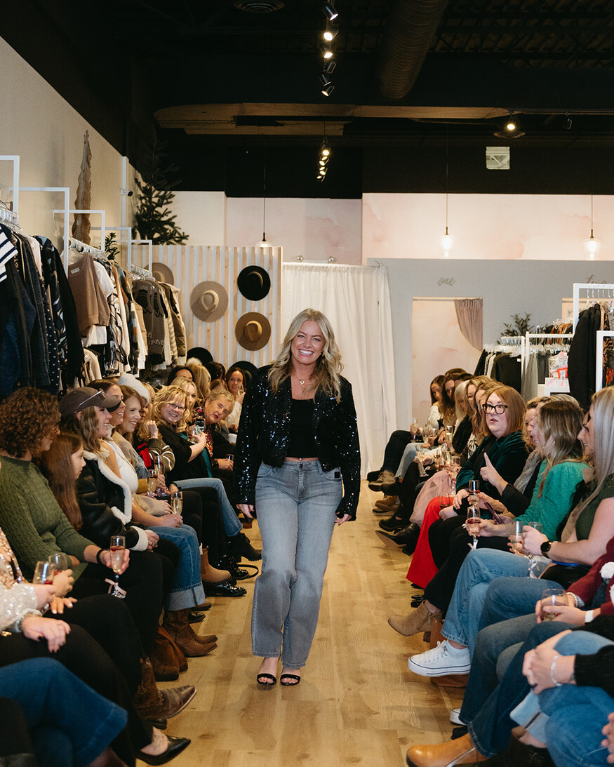 Kaffe Nicole Sequin Blazer