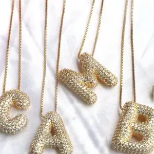Initial Bubble Necklace