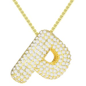 Initial Bubble Necklace