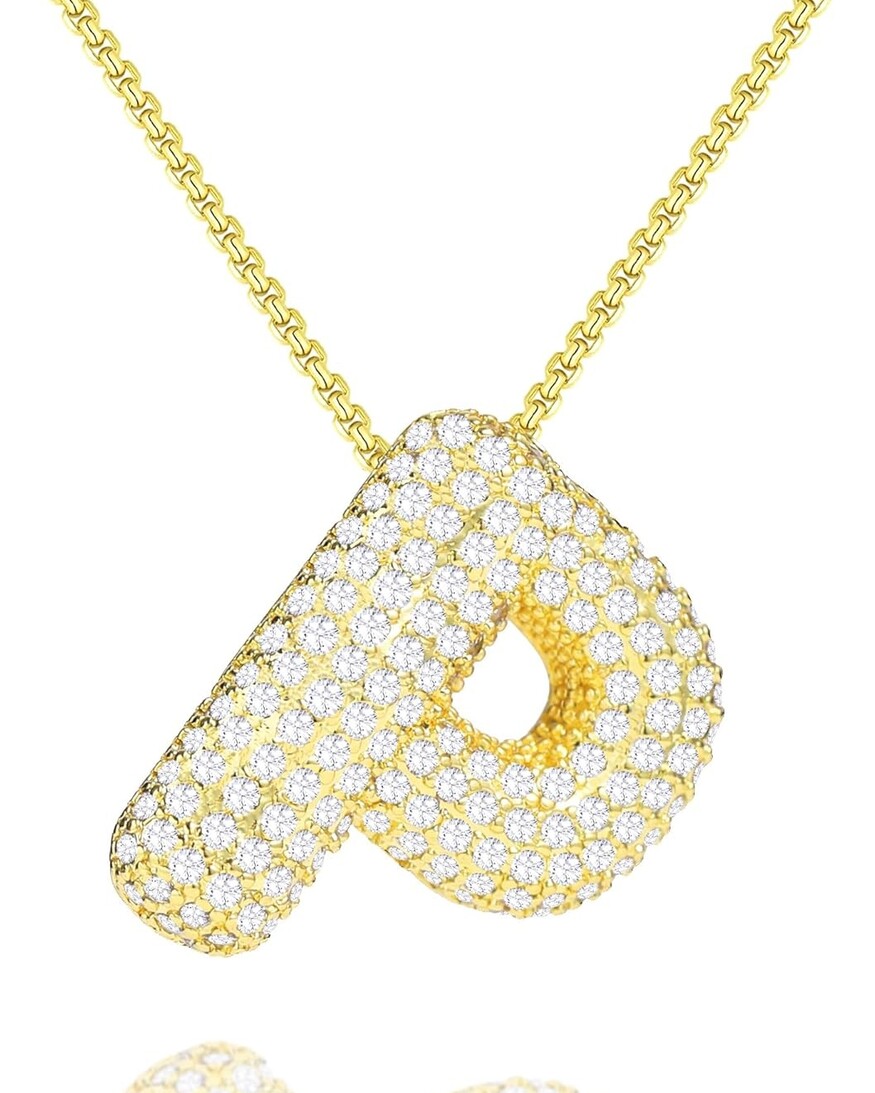 Initial Bubble Necklace