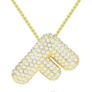 Initial Bubble Necklace