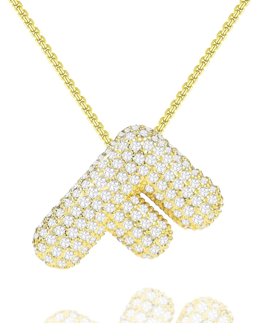 Initial Bubble Necklace