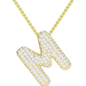 Initial Bubble Necklace