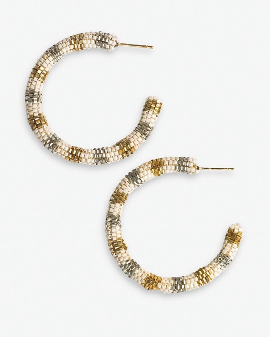 Ink & Alloy St. Mortiz Hoop Earring