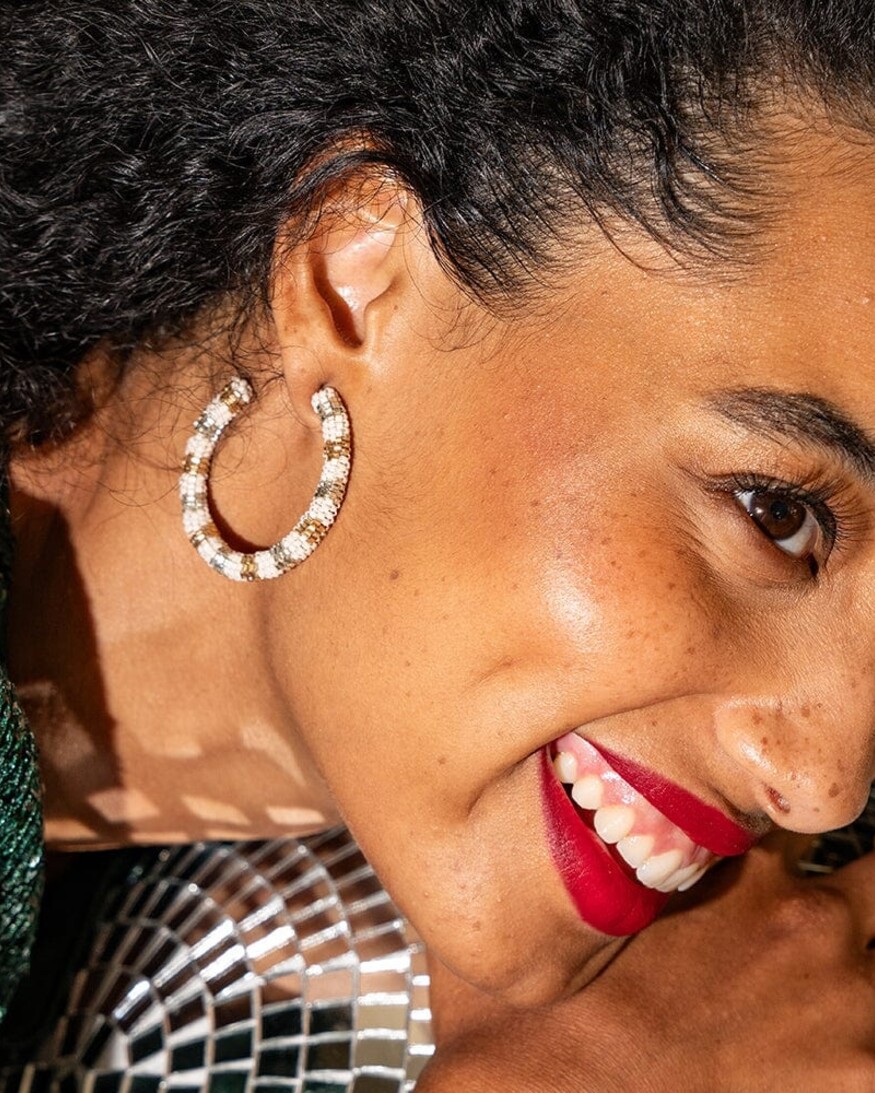 Ink & Alloy St. Mortiz Hoop Earring