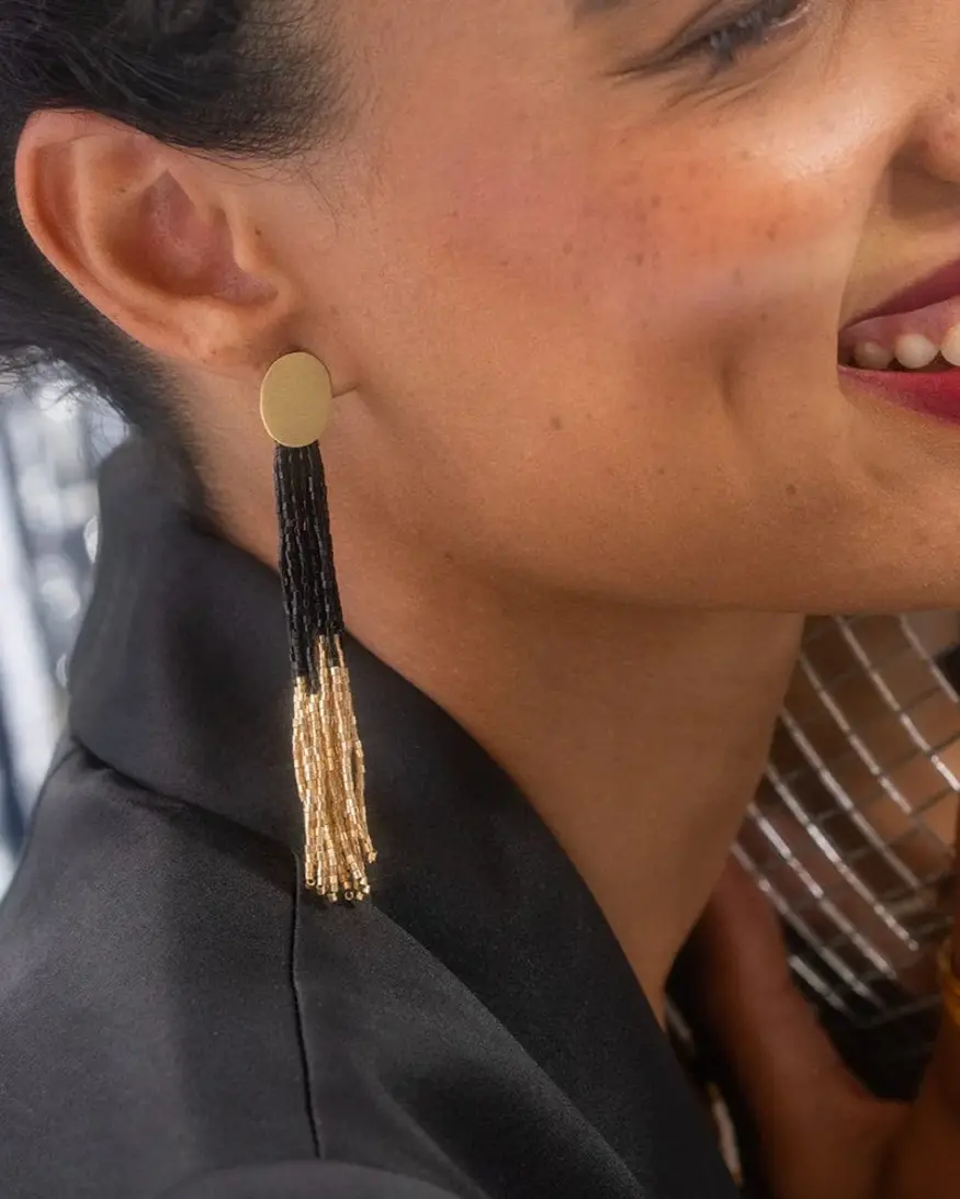 Ink & Alloy Mae Oval Fring Earring