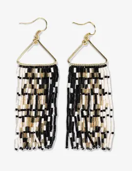Ink & Alloy Patricia Fringe Earrings