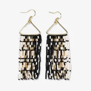 Ink & Alloy Patricia Fringe Earrings